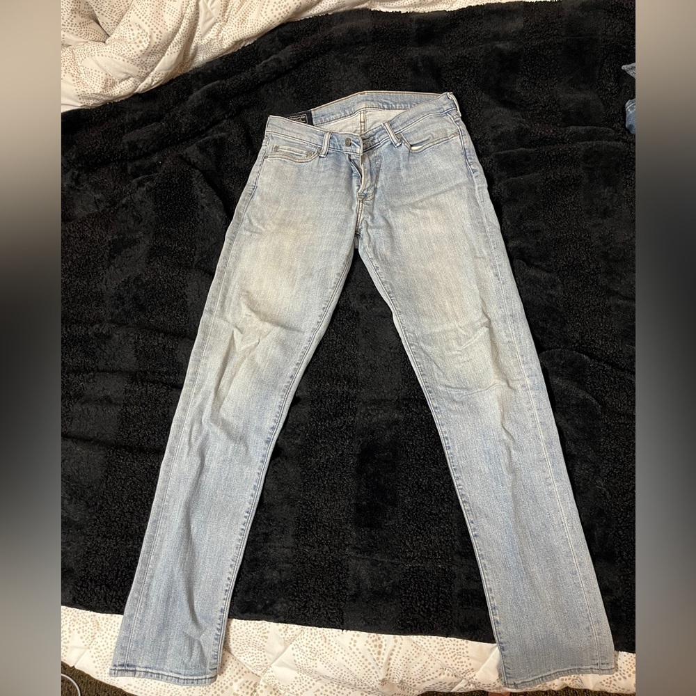 Abercrombie & Fitch Men’s Light Blue Pants 30x32